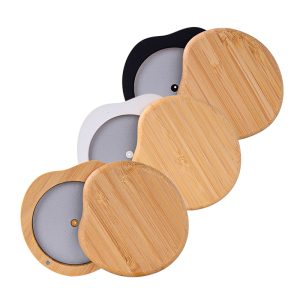 Empty Pressed Powder Case – Pea-Shaped Makeup Packaging for Lipstick, Eyeshadow, Blush – Customizable, No Mold Fee Required