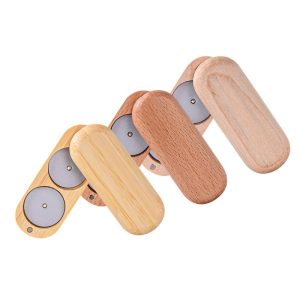 Natural Bamboo Eyeshadow Palette with Magnetic Pans
