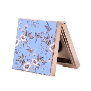 PCR magnetic refillable compact case with 3D printing for pressed powder or blush